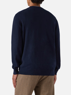 Crewneck sweater Heron Light with Sole, wishky e sei in pole position! embroidery | VACANZE DI NATALE SPECIAL EDITION