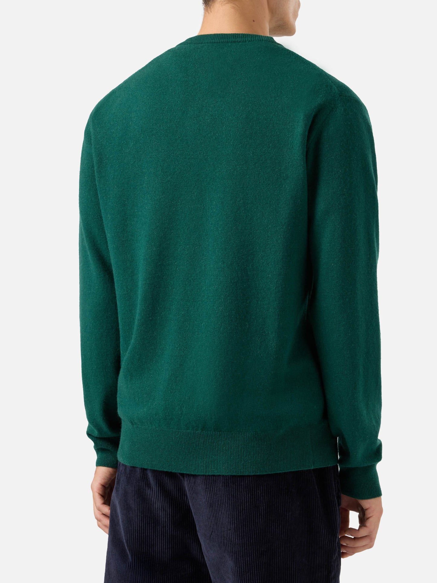 Maglione a girocollo Heron Light con ricamo 15/0 battuta regolare! | VACANZE DI NATALE SPECIAL EDITION