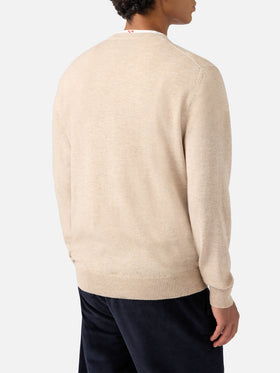Maglione a girocollo Heron Light con ricamo Sto na bomba