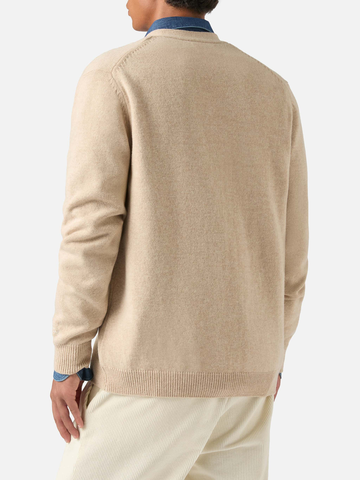 Cardigan en laine Herrison beige 