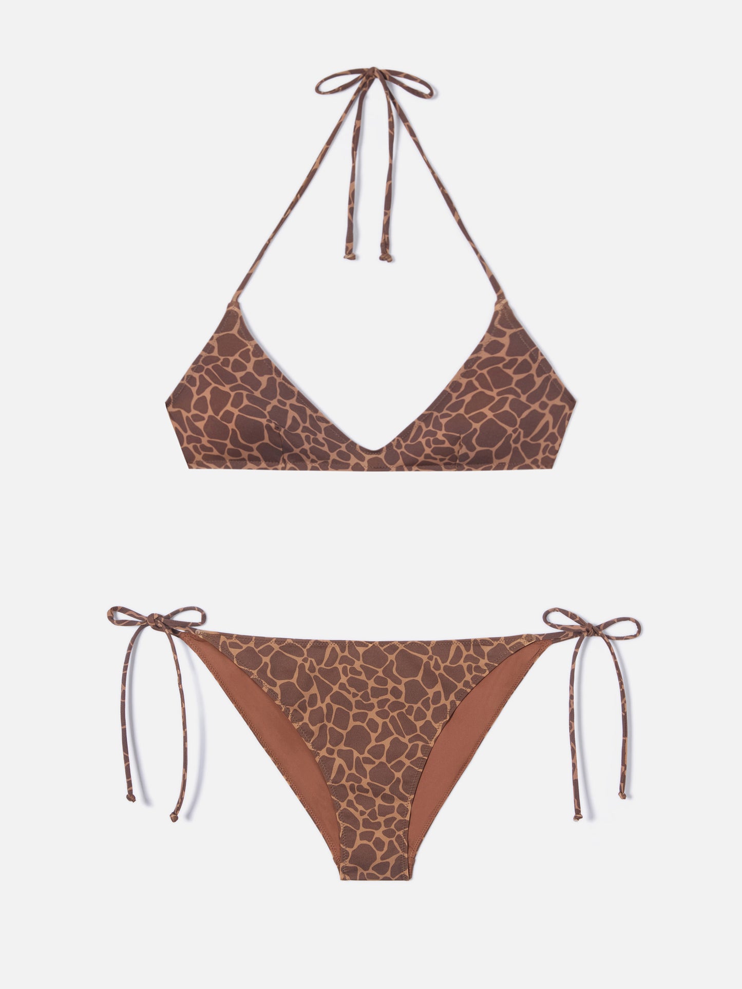 Bikini Hespera Virgo con estampado animal 
