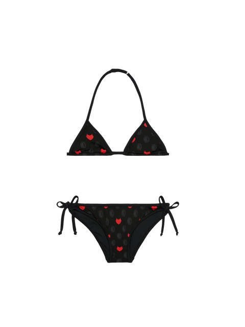Triangle bikini Holly String with Milan print | AC MILAN SPECIAL EDITION - MC2 Saint Barth