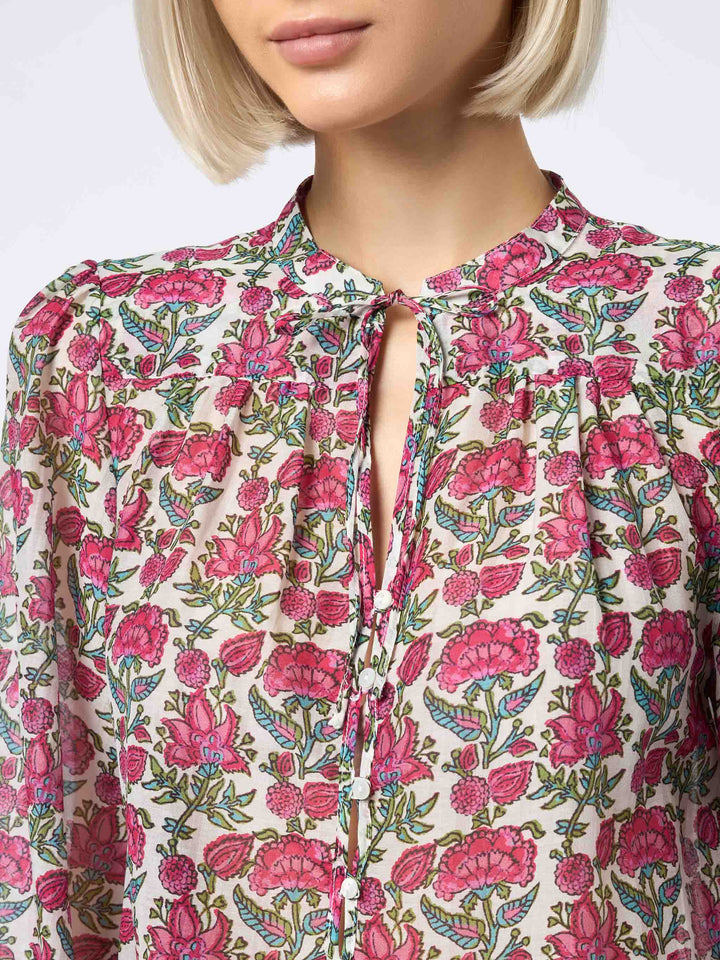 Woman silk voile blouse Harper - MC2 Saint Barth
