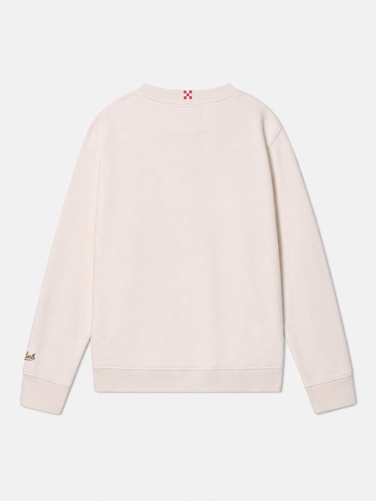 Off white Hutton sweatshirt with Trudi bear terry embroidery | Special edition