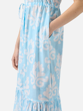 Neckholderkleid Ida mit Ikat-Print