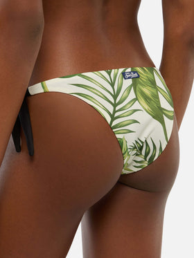 Bikini a triangolo Joanne Ines con stampa tropicale