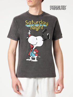 Man cotton t-shirt with Snoopy dancer print | PEANUTS® SPECIAL EDITION