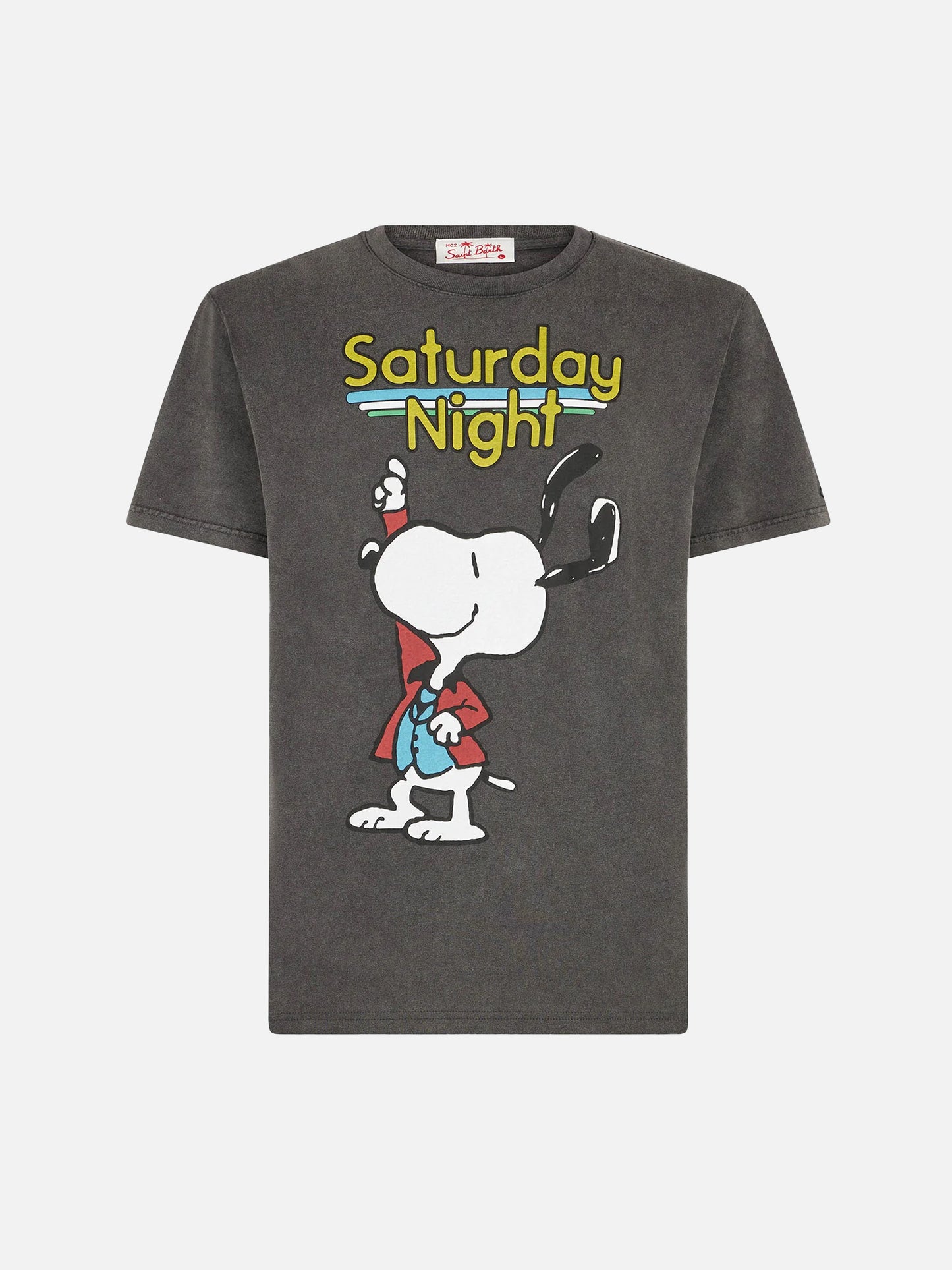 Man cotton t-shirt with Snoopy dancer print | PEANUTS® SPECIAL EDITION