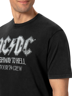 Vintage cotton t-shirt Jack with ACDC print - MC2 Saint Barth