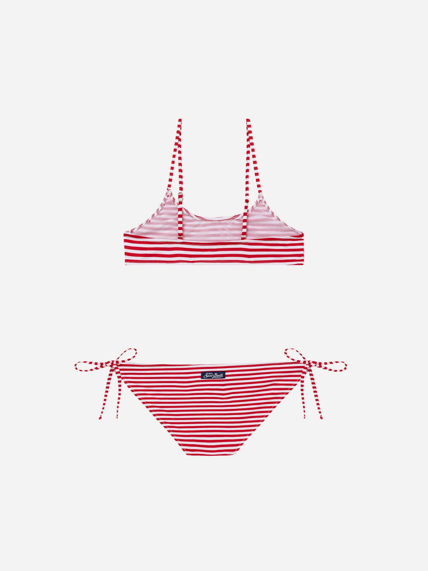 Jaiden bralette bikini with striped print - MC2 Saint Barth