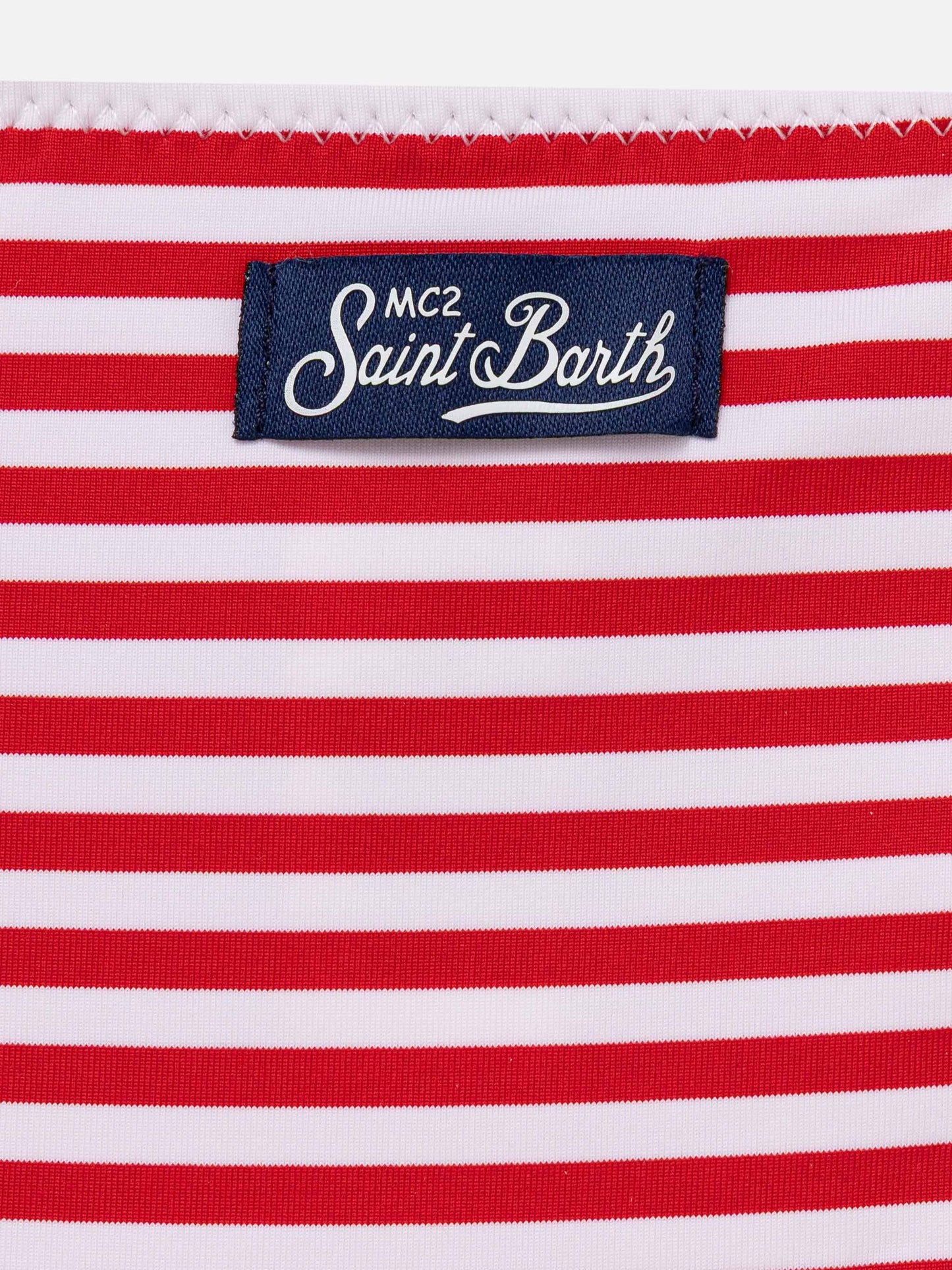 Jaiden bralette bikini with striped print - MC2 Saint Barth