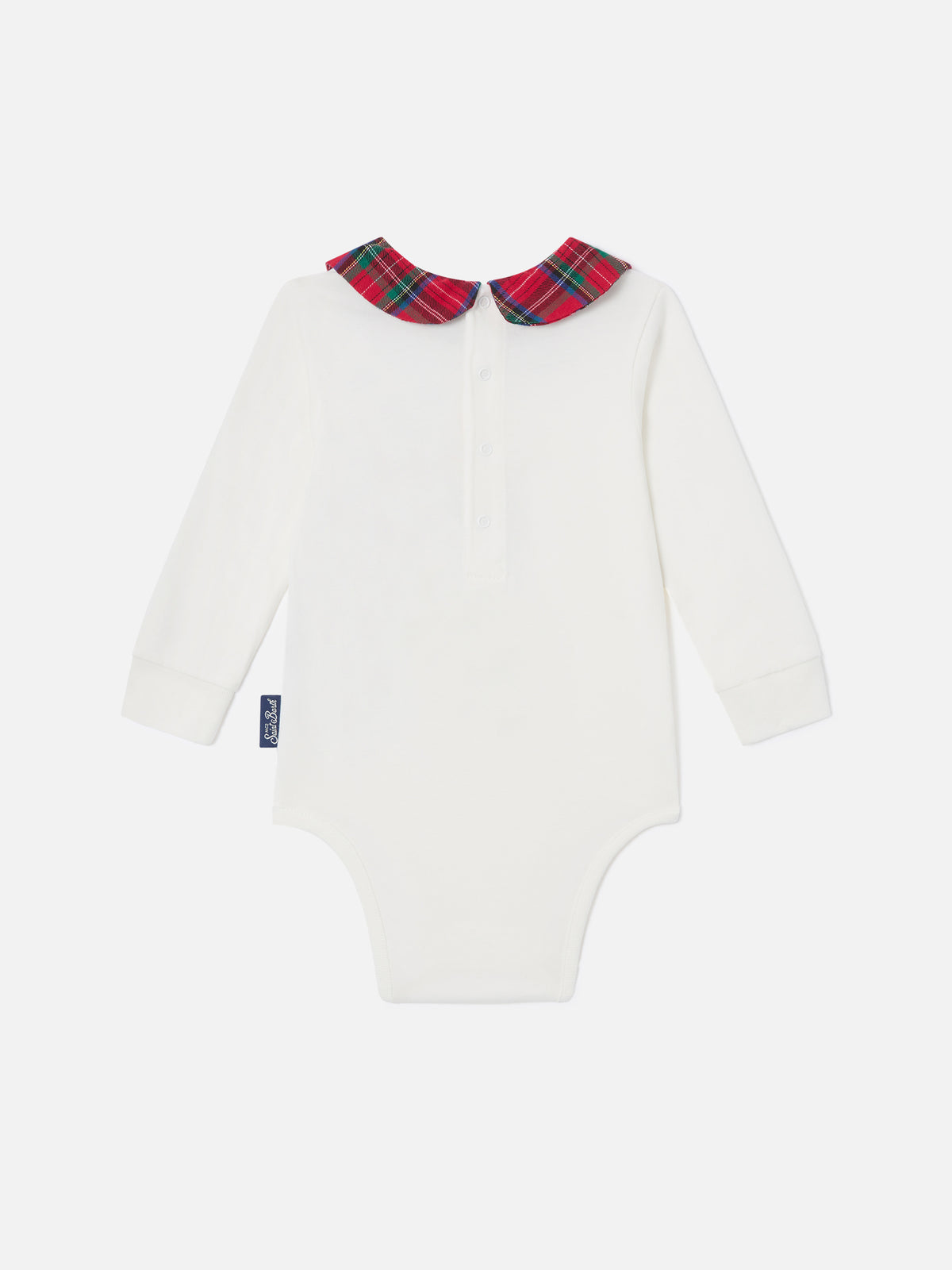 Body Jacques panna in cotone organico con stampa Minnie | Special edition