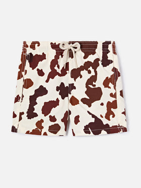 Costume Jean con stampa animalier muccata