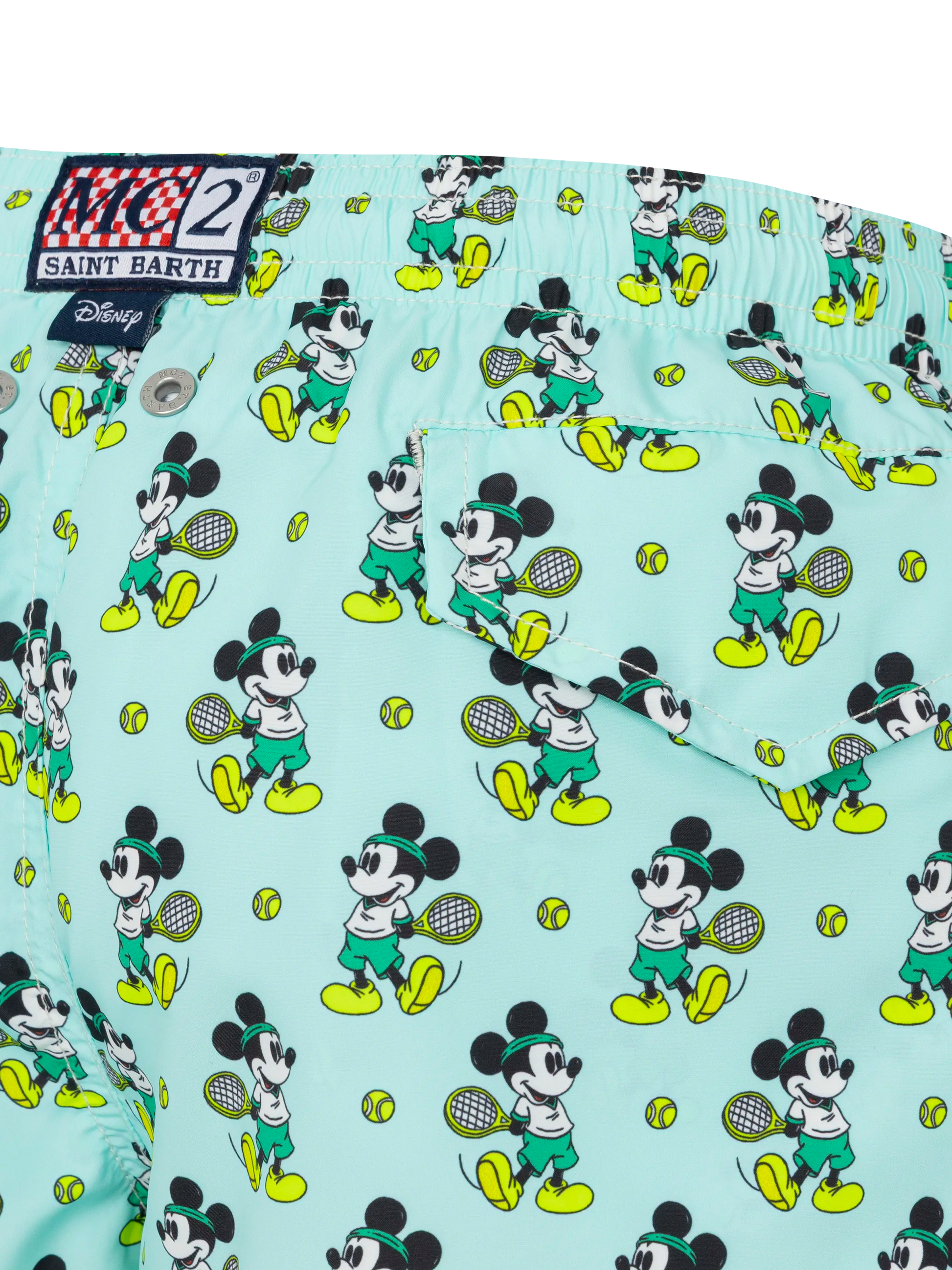 Jean Lighting lightweight fabric swim shorts with Mickey Mouse print | DISNEY® SPECIAL EDITION - MC2 Saint Barth