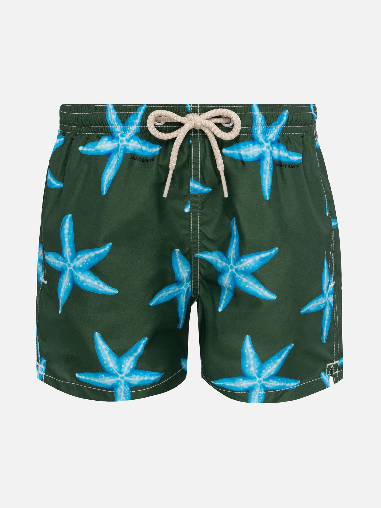 Jean Lighting lightweight fabric swim shorts with starfish print - MC2 Saint Barth
