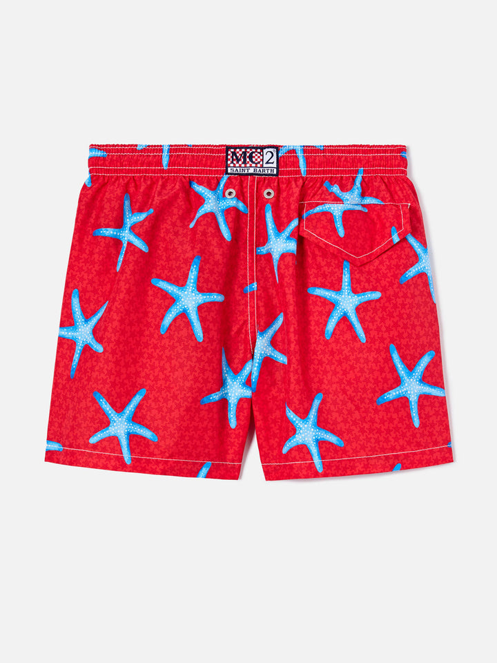 Jean Lighting swim shorts with Starfish all-over print