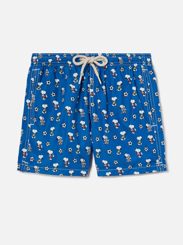 Jean Lighting swim shorts with Snoopy Soccer print | Special Edition