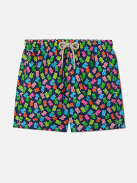 Bañador de tejido ligero para niño Jean Lighting con estampado de ositos de caramelo 