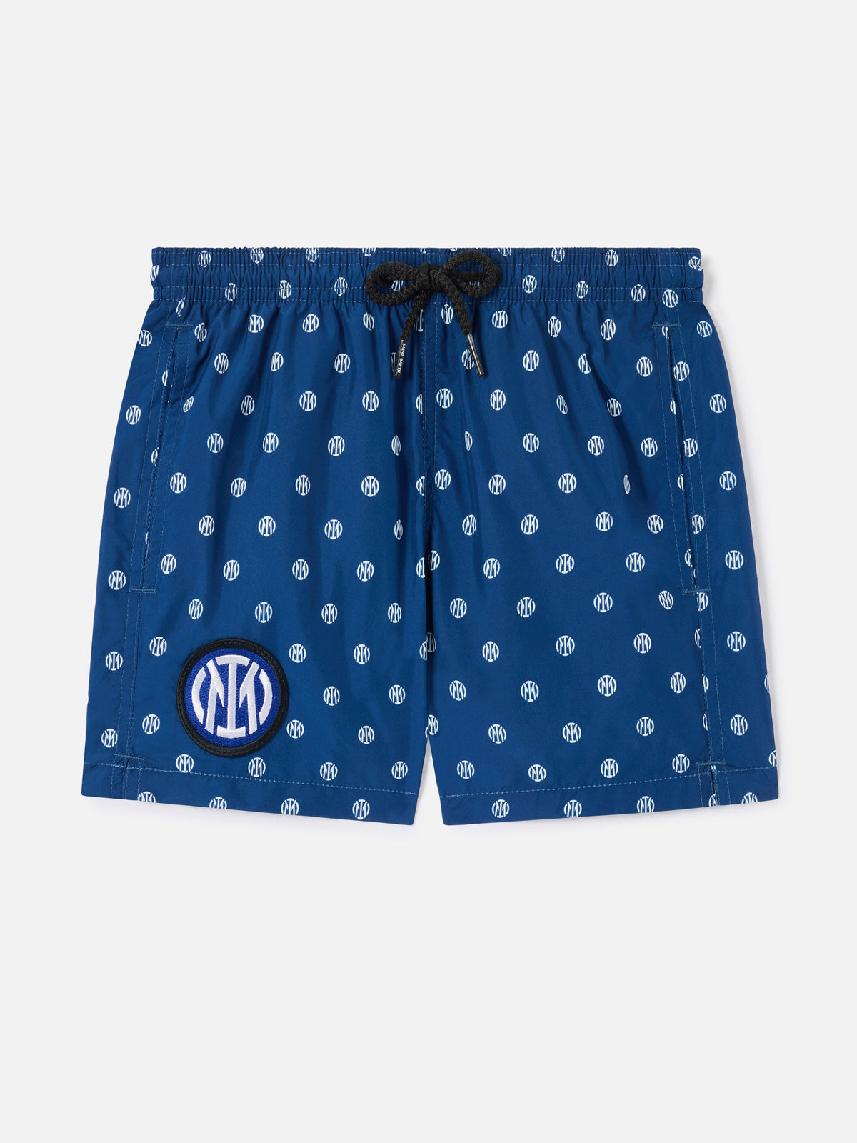 Jean lightweight fabric swim shorts with Inter logo print | INTER FC SPECIAL EDITION