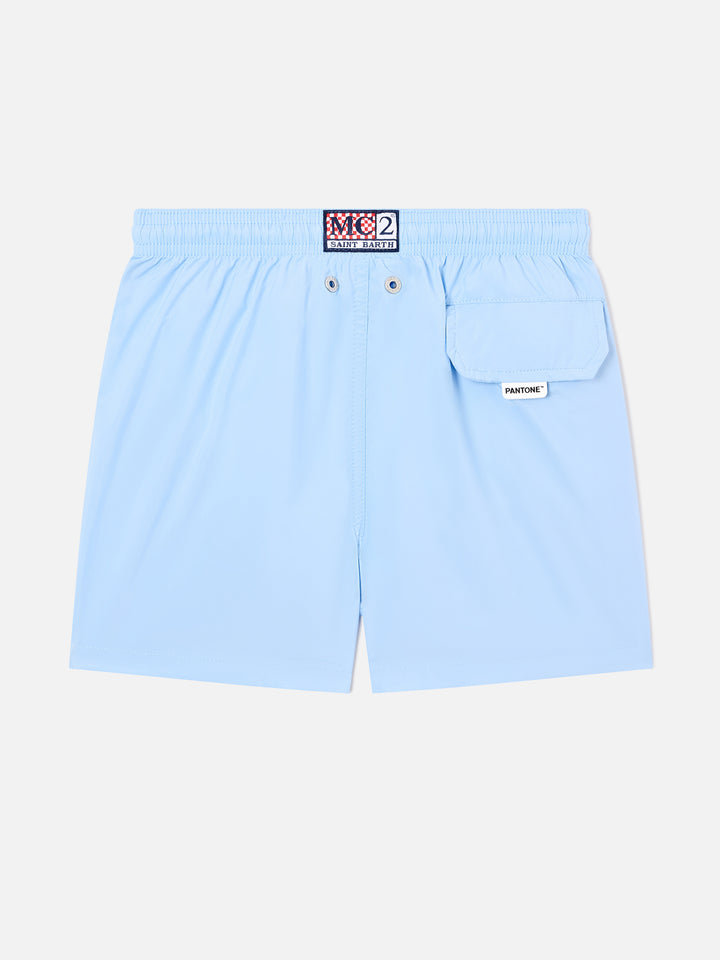 Costume Jean Lighting Pantone tinta unita azzurro