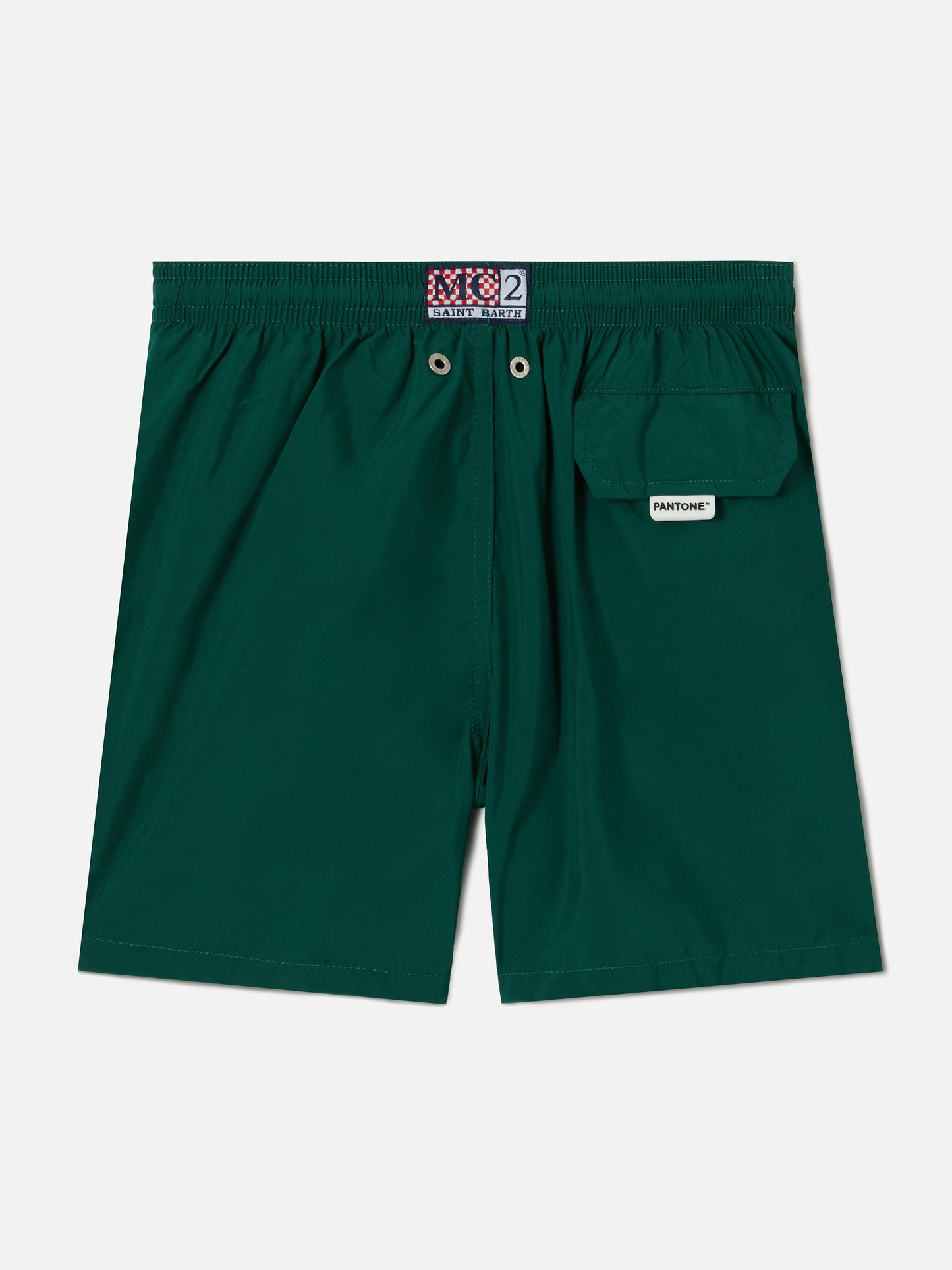 Jean Lighting Pantone swim shorts solid British Green