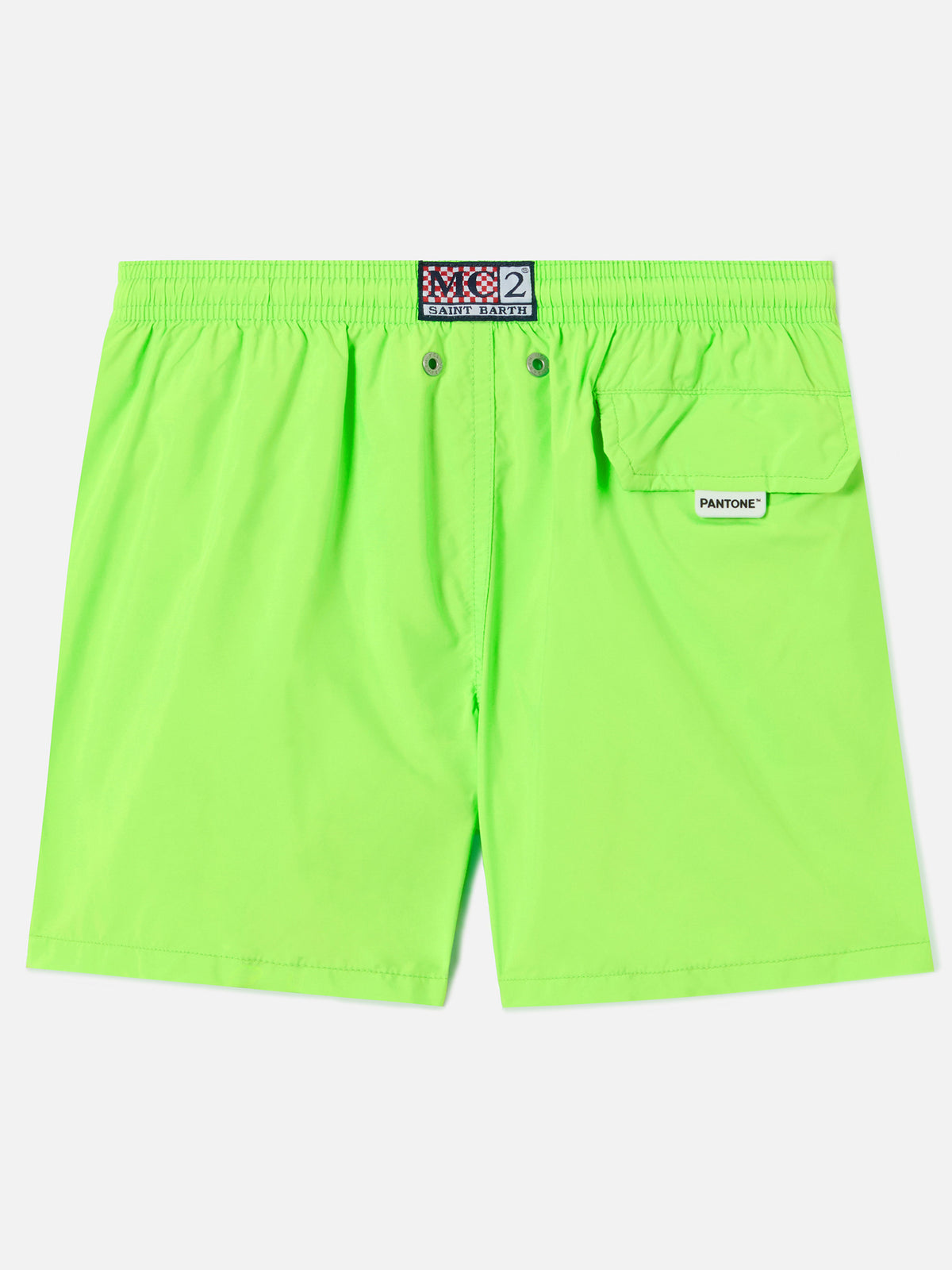 Jean Lighting Pantone Badeshorts einfarbig Fluo Green 