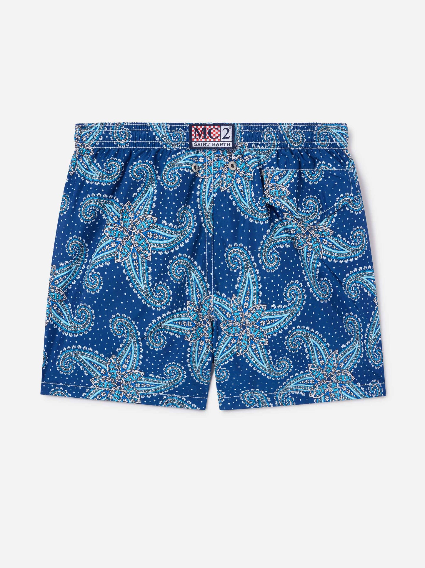 Costume da bagno da bambino con stampa paisley