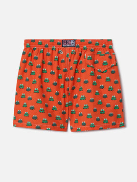 Bañador ligero Jean Lighting 70 con estampado de ranas 