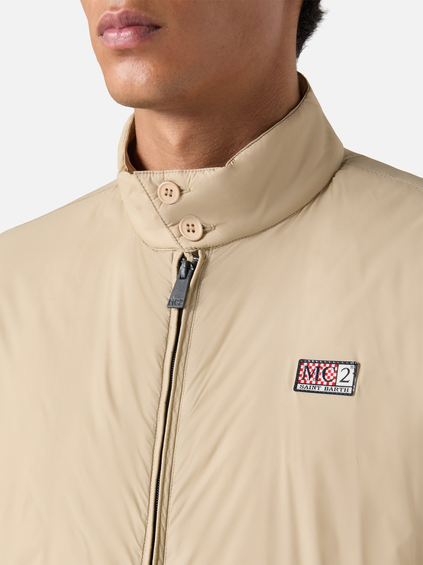Bomber leggero Jet in beige