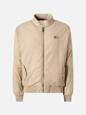 Bomber leggero Jet in beige