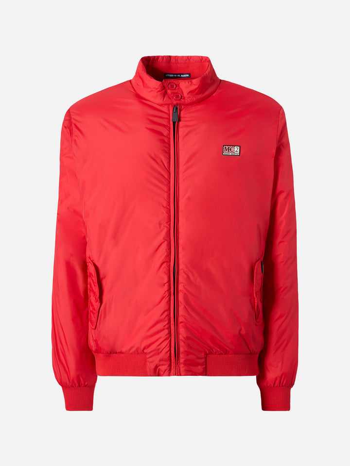 Bomber leggero Jet in rosso