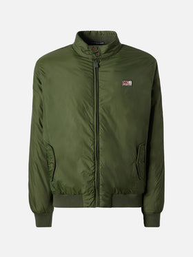Jet lightweight bomber jacket in military green
