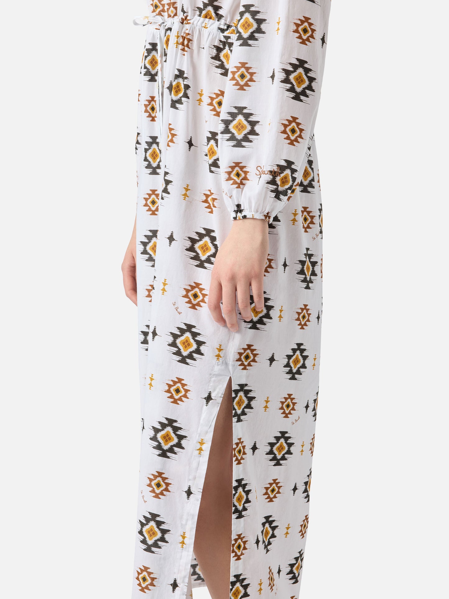 Robe longue de plage Jodie avec imprimé navajo 