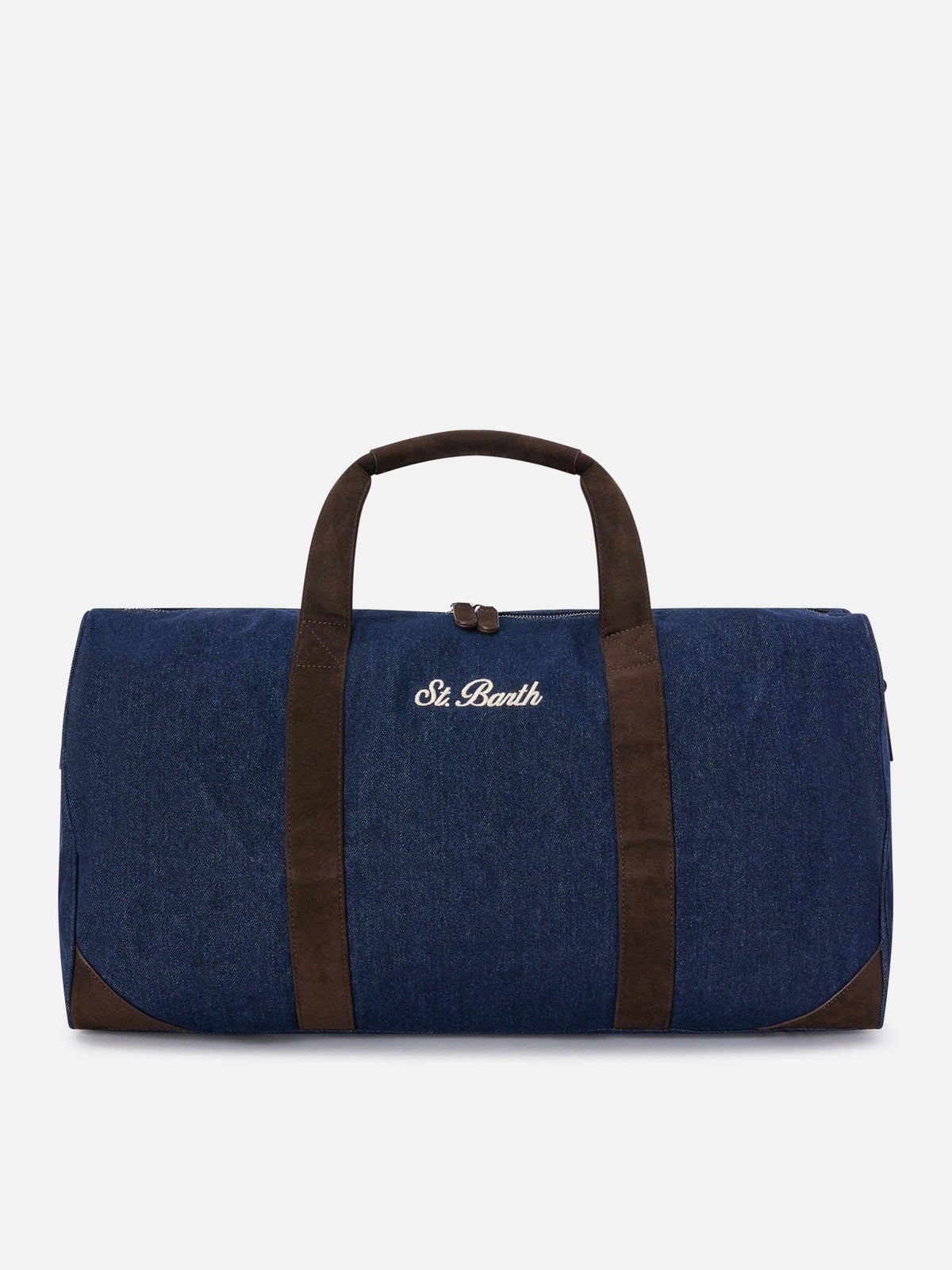 Blue Jetleg Denim-Seesack mit Logostickerei 