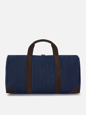 Blue Jetleg Denim-Seesack mit Logostickerei 