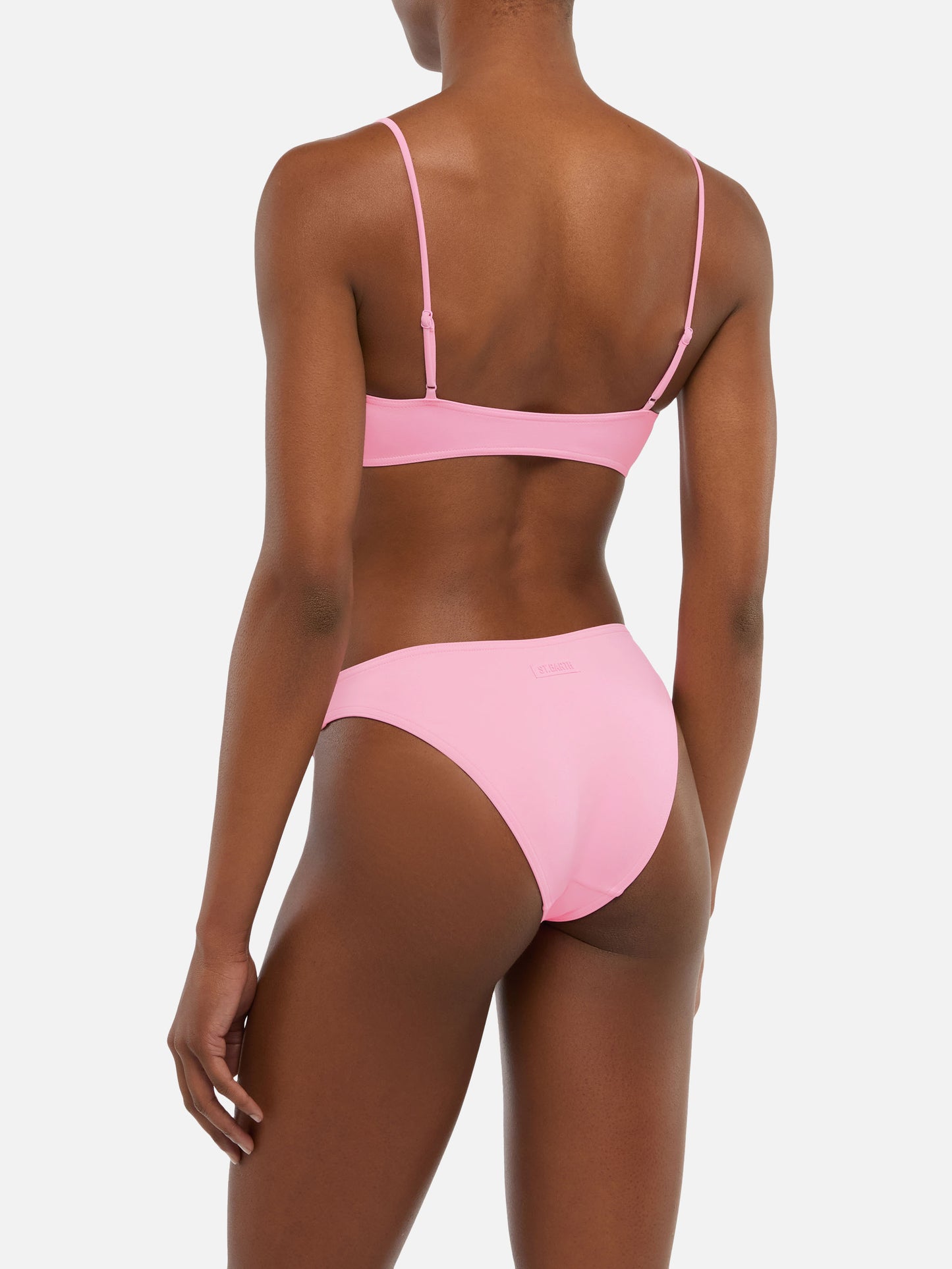 Slip mare classico Lido rosa - Judy top bralette rosa