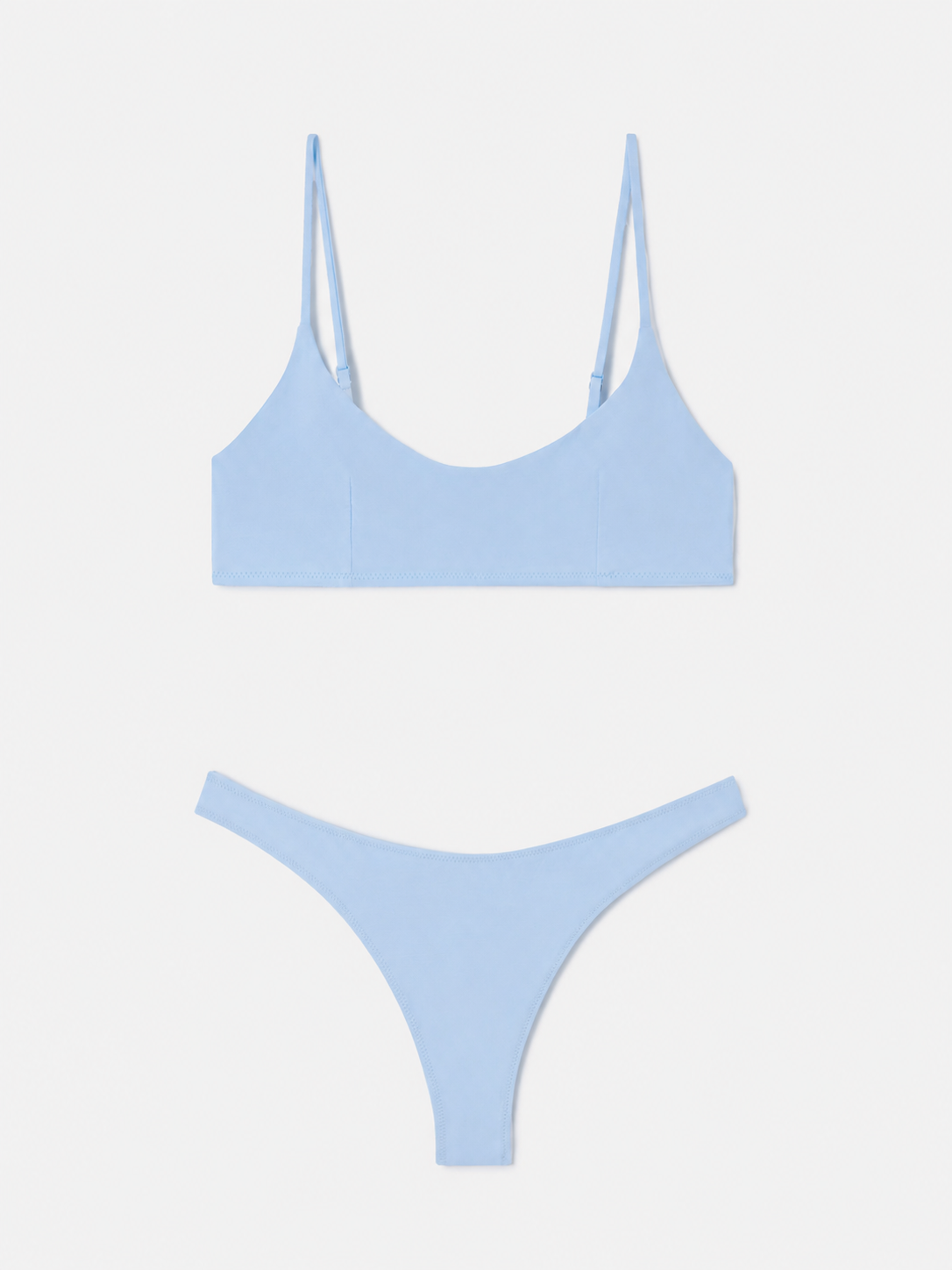 Bikini Judy Naomi bralette azzurro chiaro