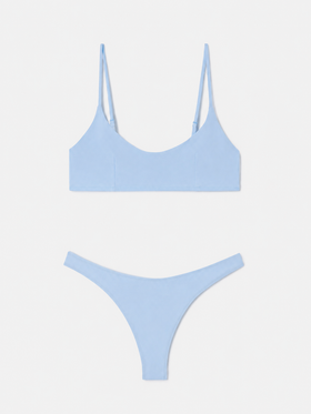 Bikini Judy Naomi bralette azzurro chiaro