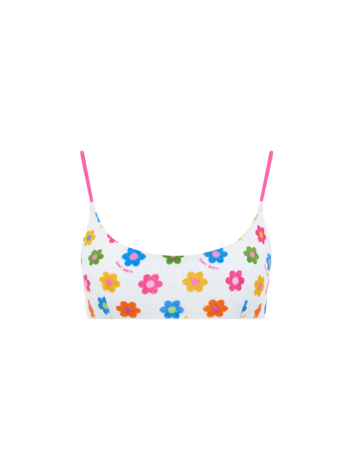 Woman terry bralette beach top Judy - MC2 Saint Barth
