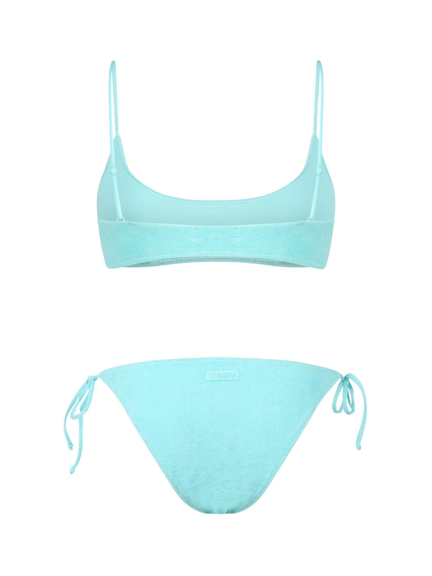 Woman green terry bralette bikini Judy Virgo - MC2 Saint Barth