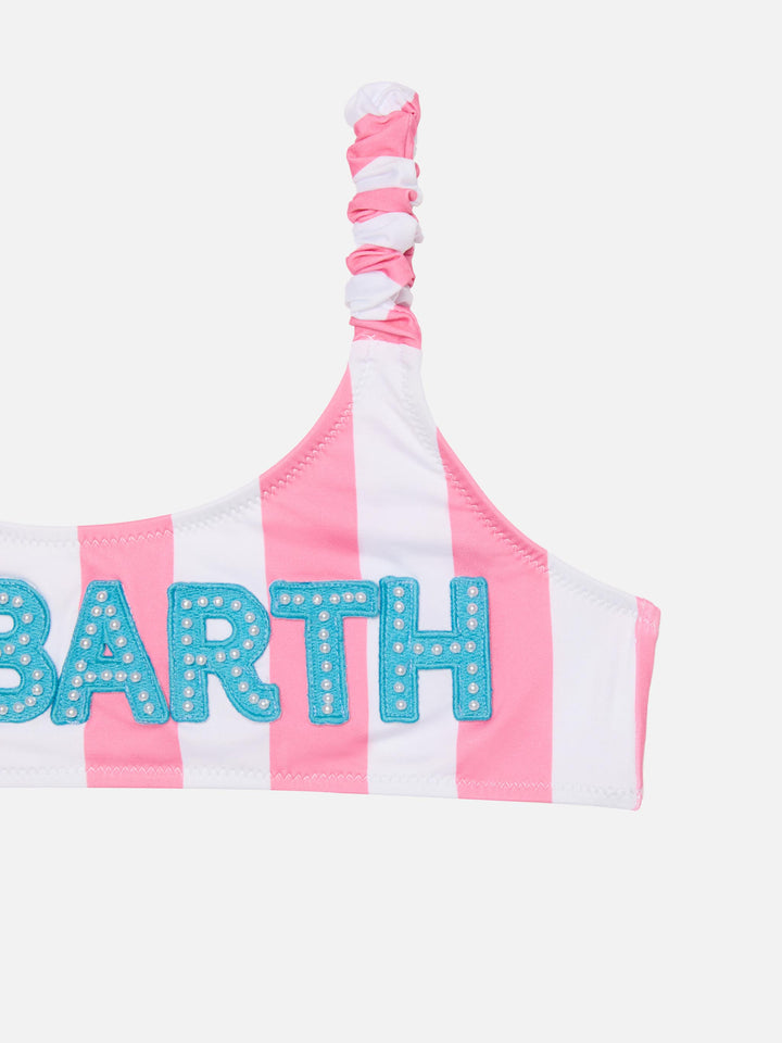 Girl bralette with patch