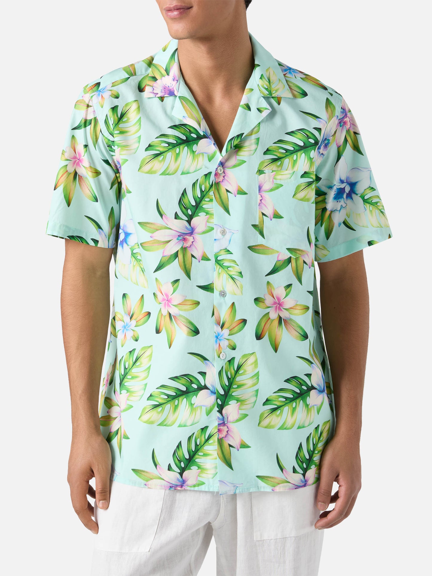 Camicia Kalea in cotone con stampa floreale