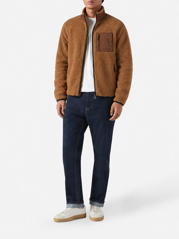 Keystone Sherpa-Jacke mit Karomuster 