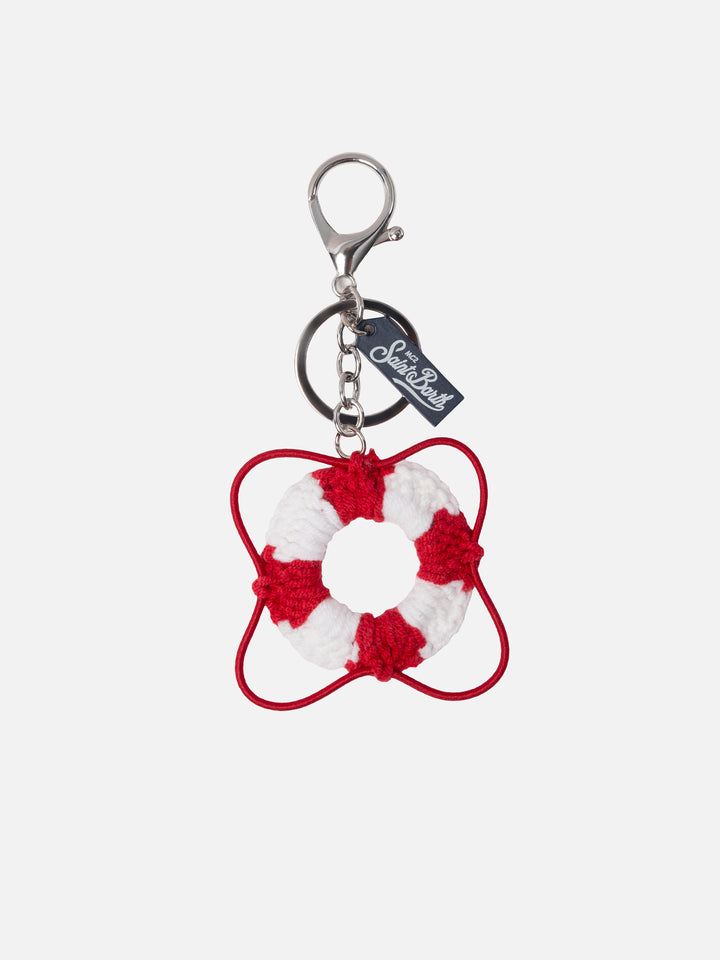 Keyring with lifesaver crochet charm - MC2 Saint Barth