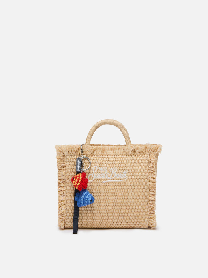 Portachiavi Keyring con charm pesci crochet