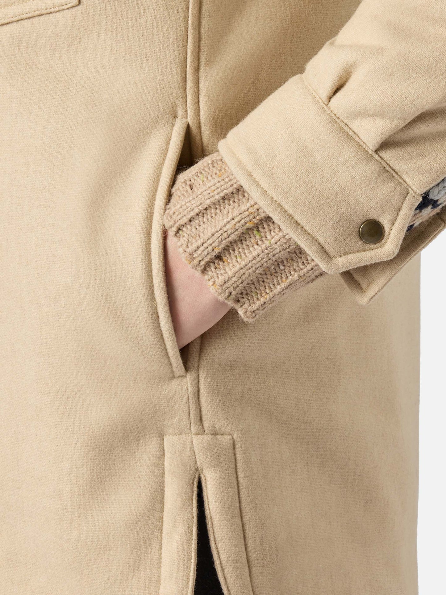 Giacca da donna in lana con stampa strass Saint Barth