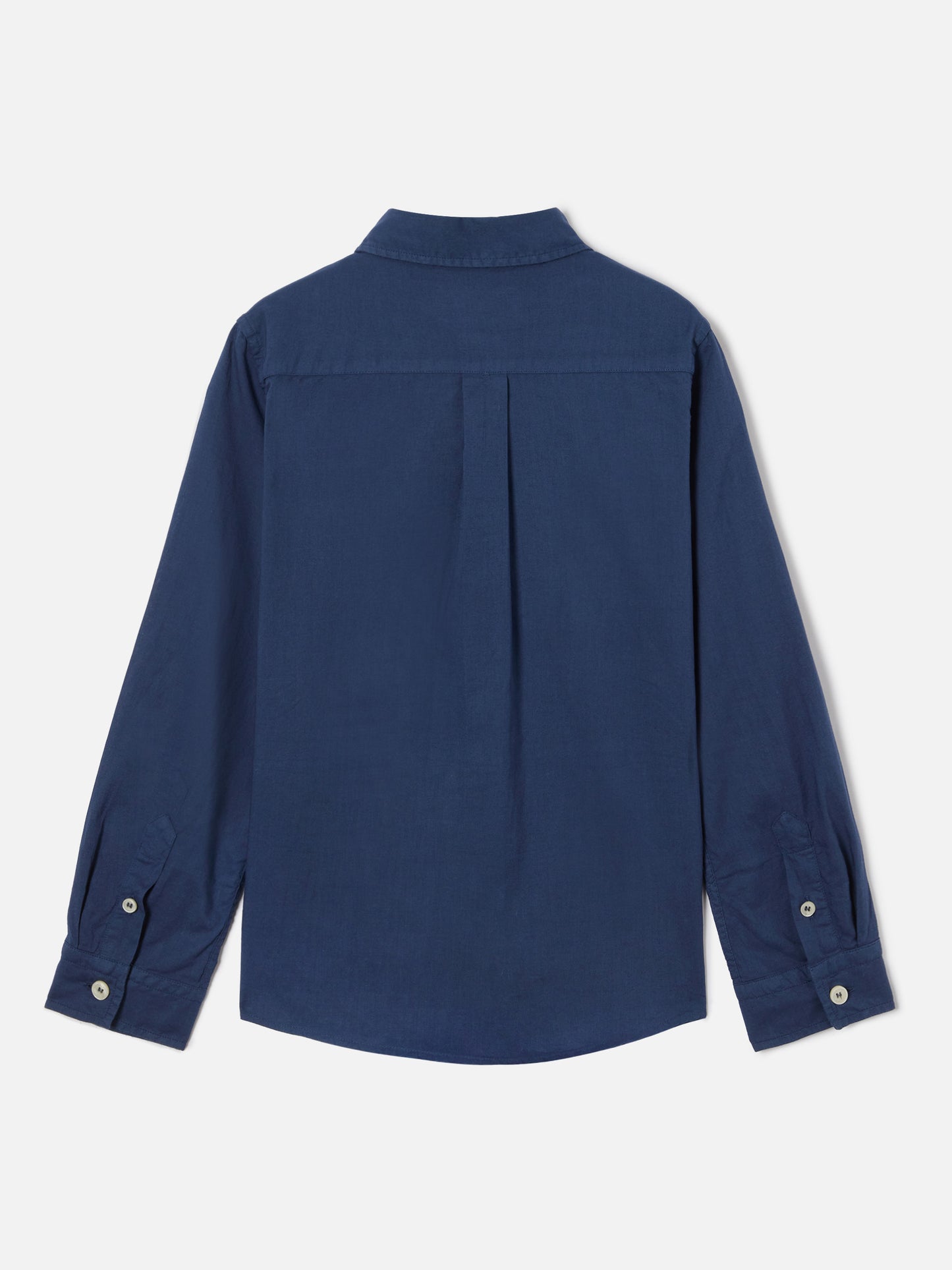 Camisa Chemise Jr azul marino en voile de algodón 