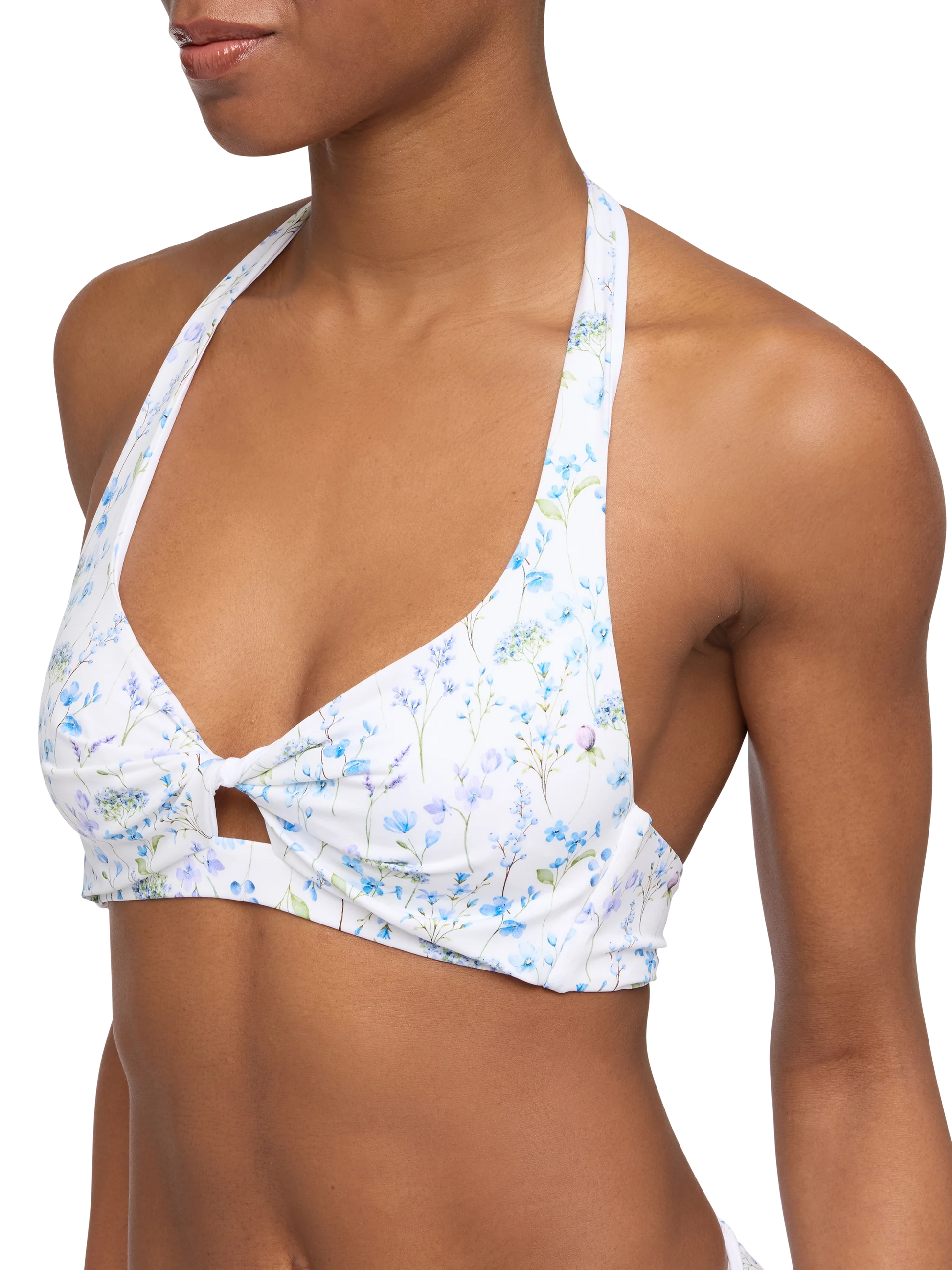 Classic triangle bikini Leda Yali with floral print - MC2 Saint Barth
