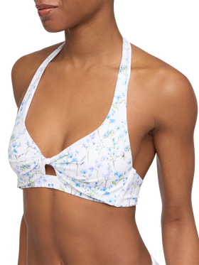Classic triangle bikini Leda Yali with floral print - MC2 Saint Barth