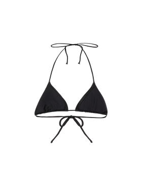Leah black triangle top swimsuit - MC2 Saint Barth